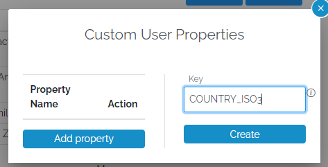 custom properties form